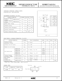 MMBTA64 datasheet: Darlington PNP transistor for general purpose applications MMBTA64