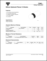 TZMC4V7 datasheet: 4.7V zener diode TZMC4V7