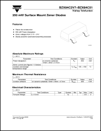 BZX84C4V3 datasheet: Zener diode BZX84C4V3