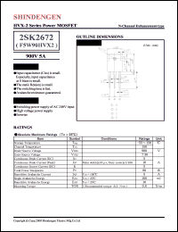 2SK2672 datasheet: N-channel high-speed switching MOSFET transistor 2SK2672