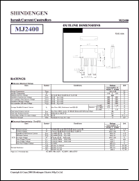 MJ2400 datasheet: Inrush current controller MJ2400