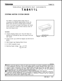 TA8411L datasheet: Stepping motor system driver TA8411L