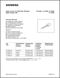 LS5436-SO datasheet: 5mm super-red LED LS5436-SO