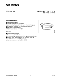 LST770-HK datasheet: Super-red TOPLED LST770-HK