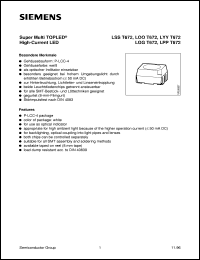 LOOT672-MO datasheet: Orange/orange multi TOPLED LOOT672-MO