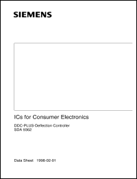 SDA9362 datasheet: DDC-PLUS-deflection controller SDA9362