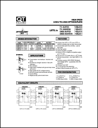 74OL6010 datasheet: Optocoupler. VCC(V) 74OL6010
