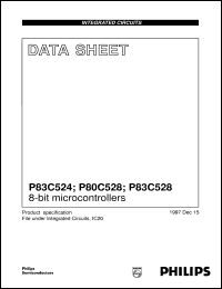 P80C528EBA/02 datasheet: 8-bit microcontrollers P80C528EBA/02