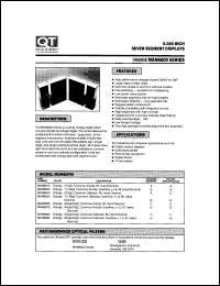 MAN6610 datasheet: Display. 2-Digit RHDP MAN6610