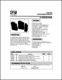 MAN6710 datasheet: Display. 2-Digit RHDP MAN6710