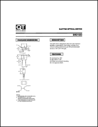 QVE11233 datasheet: Phototransistor Optical Interrupter Switche/Gap Width=3.81 mm QVE11233