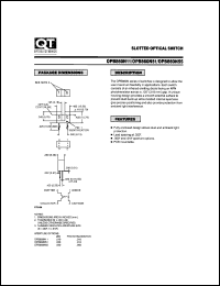 OPB860N55 datasheet: Phototransistor Optical Interrupter Switche without Tabs/Gap Width=3.18 mm OPB860N55