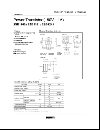 2SB1181 datasheet: PNP silicon power transistor 2SB1181