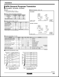 BC848C datasheet: NPN general purpose transistor BC848C