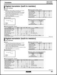 DTA123TKA datasheet: Digital NPN transistor (with resistors) DTA123TKA