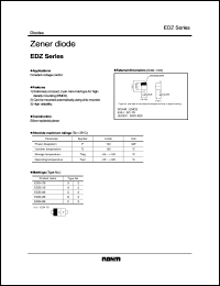 EDZ5.1B datasheet: Zener diode EDZ5.1B