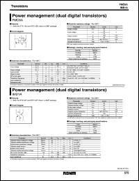 FMC6A datasheet: Power management (PNP/NPN dual digital transistor) FMC6A