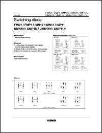 IMP11 datasheet: Switching diode IMP11