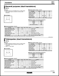 FMY6 datasheet: Dual transistor, general purpose FMY6