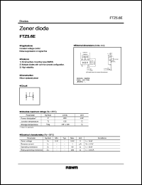 FTZ5.6E datasheet: Zener diode FTZ5.6E