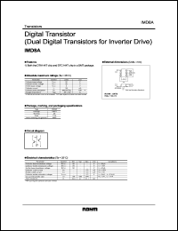 IMD8A datasheet: Dual digital transistor for inverter drive IMD8A
