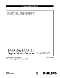 SAA7120H/01 datasheet: Digital Video Encoder (ConDENC) SAA7120H/01
