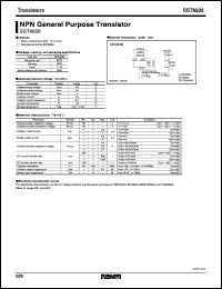 SST6838 datasheet: NPN general purpose transistor SST6838