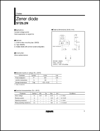 STZ6.2N datasheet: Zener diode STZ6.2N