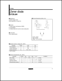 STZ6.8N datasheet: Zener diode STZ6.8N