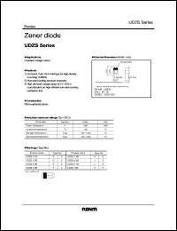 UDZS6.8B datasheet: Zener diode UDZS6.8B