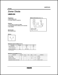 UMZ6.8N datasheet: Zener diode UMZ6.8N