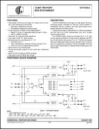 IDT54FCT16952BTPVB datasheet: Fast CMOS 16-bit registered transceiver IDT54FCT16952BTPVB