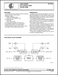 IDT7383L55FF datasheet: 16-bit cmos cascadable alu IDT7383L55FF