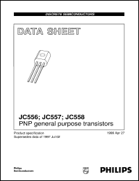 JC556B datasheet: PNP general purpose transistors JC556B