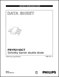 PBYR2150CT datasheet: Schottky barrier double diode PBYR2150CT