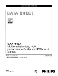 SAA7146AH/02 datasheet: Multimedia bridge, high performance Scaler and PCI circuit (SPCI) SAA7146AH/02