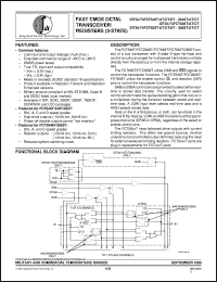 IDT74FCT2646DTPG datasheet: Fast CMOS  octal transceiver/register (3-state) IDT74FCT2646DTPG