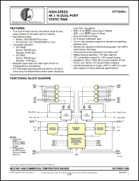 IDT7024L35FB datasheet:  High-speed 4K x 16 dual-port static RAM IDT7024L35FB