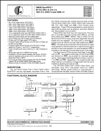 IDT72221L35PFB datasheet: CMOS syncFIFO 64 x 9, 256 x 9, 512 x 9, 1024 x 9, 2048 x 9 and 4096 x 9 IDT72221L35PFB