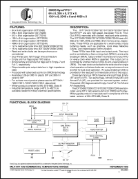 IDT72240L20TCB datasheet: CMOS syncFIFO 64K x 8, 256 x8, 512 x 8, 1024 x 8, 2048 x 8 and 4096 x 8 IDT72240L20TCB