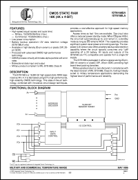 IDT6168LA45SOB datasheet: CMOS static RAM IDT6168LA45SOB