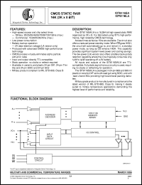 IDT6116LA150YB datasheet: CMOS static RAM 16K (2K x 8 bit) IDT6116LA150YB