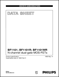 BF1101WR datasheet: N-channel dual-gate MOS-FETs BF1101WR