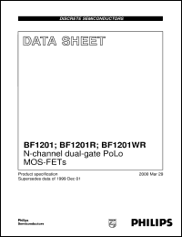 BF1201 datasheet: N-channel dual-gate PoLo MOS-FETs BF1201