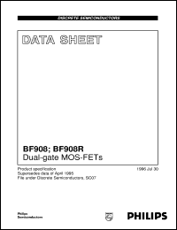 BF908R datasheet: Dual-gate MOS-FETs BF908R