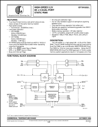 IDT70V05S55J datasheet: High-speed 3.3V 8K x 8 dual-port static RAM IDT70V05S55J