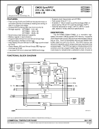 IDT723651L20PQF datasheet: CMOS syncFIFO 512 x 36, 1024 x 36, 2048 x 36 IDT723651L20PQF