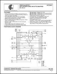 IDT723614L30PF datasheet: CMOS syncBiFIFO with bus matching and byte swapping 64 x 36 x 2 IDT723614L30PF