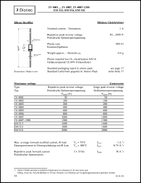 EM513 datasheet: Silicon rectifier EM513