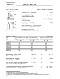 KBPC802 datasheet: Silicon bridge rectifier KBPC802